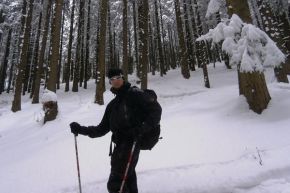 Trasa skitourowa z Doliny Małej Łąki na Wyżnie Stanikowe Siodło - skitury - skitourowe zakopane - Kościelisko