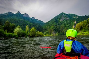 Kajaki i pontony na Dunajcu z Active Move - dla aktywnych - rafting spływ kajakowy / pontonowy - Szczawnica