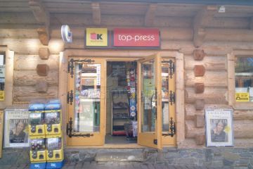 Salonik prasowy Kolporter - sklepy - kiosk - Zakopane