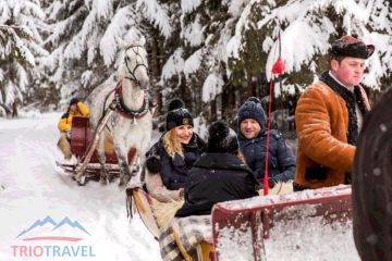 Kulig Dolina Chochołowska - kuligi - kulig - Zakopane