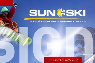 Wypożyczalnia i serwis narciarski Centrum Sun-Ski - wypożyczalnie - wypożyczalnia narty snowboard - Witów