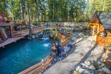 Łowisko pstrągów Naboo Zakopane - dla aktywnych - wędkarstwo - Zakopane