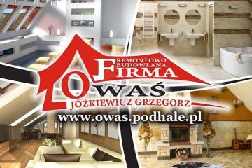 Firma remontowo budowlana Owaś - katalog branżowy - usługi budowlane - Zakopane