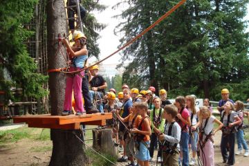 Park Przygody Gubałówka - ADVENTURE Park - dla aktywnych - park linowy - Zakopane