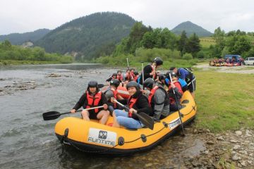 Rafting pontonowy na Dunajcu i rowery z biurem Active Events - rejsy i spływy - rejs | spływ - Zakopane