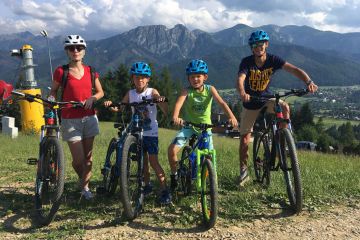 Rowerami z Gubałówki - wypożyczalnia ZJAZD.pl - wypożyczalnie - wypożyczalnia rowerów - Zakopane