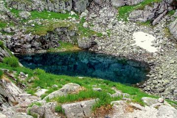 Zmarzły Staw Gąsienicowy - stawy i wodospady - staw / wodospad - Tatry