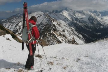 Trasa skitourowa z Kuźnic na Kopę Kondracką - skitury - skitourowe zakopane - Zakopane