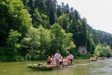 Polski spływ przełomem Dunajca z biurem Majer - rejsy i spływy - rejs | spływ - Zakopane