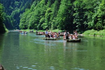 Słowacki spływ przełomem Dunajca z biurem Oto Tatry - rejsy i spływy - rejs | spływ - Zakopane