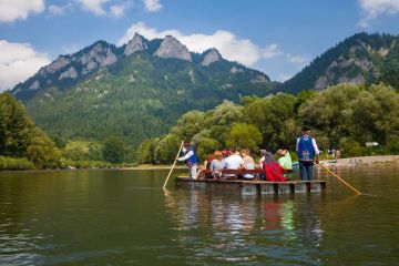 Słowacki spływ przełomem Dunajca z biurem Trio Travel - rejsy i spływy - rejs | spływ - Zakopane