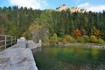 Tama na potoku Bystra w Kuźnicach - co warto zobaczyć - ciekawe miejsce - Zakopane