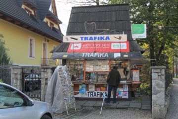 Kiosk Trafika - sklepy - kiosk - Zakopane