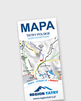 Mapa zimowych atrakcji Podhala