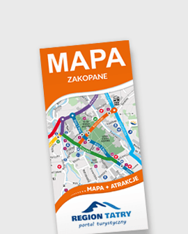 Mapa Zakopane