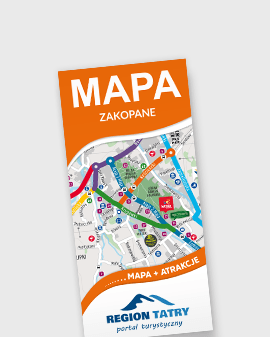 Mapa Zakopane Lato