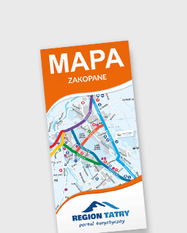 Mapa Zakopane