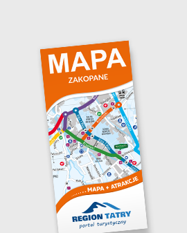 Mapa Zakopane Zima